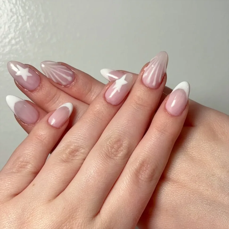 Almond French Tips