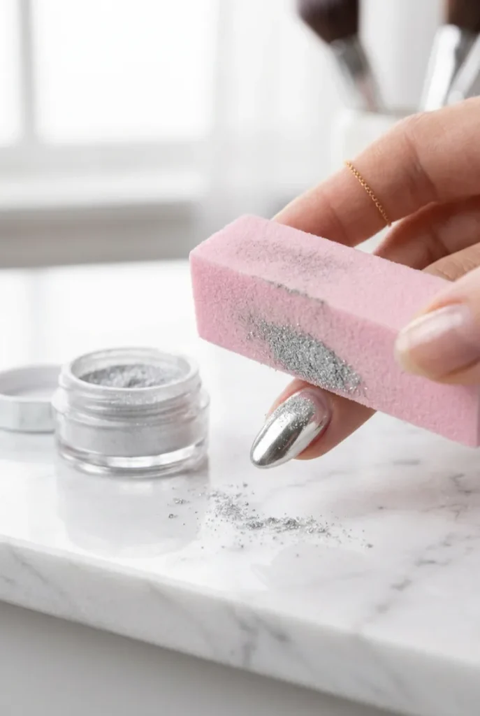 Buff Excess Powder