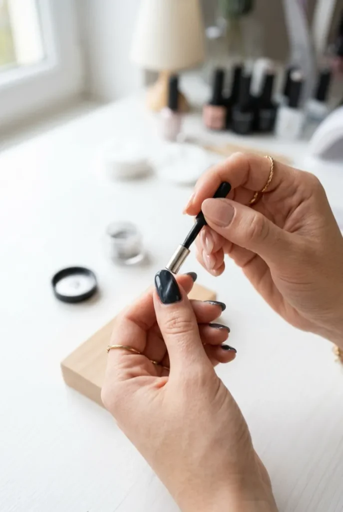 Cat Eye Nail Finish