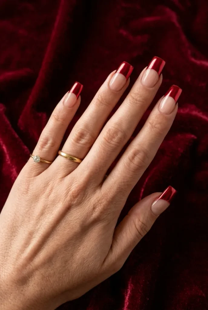Cherry Red Chrome Tip