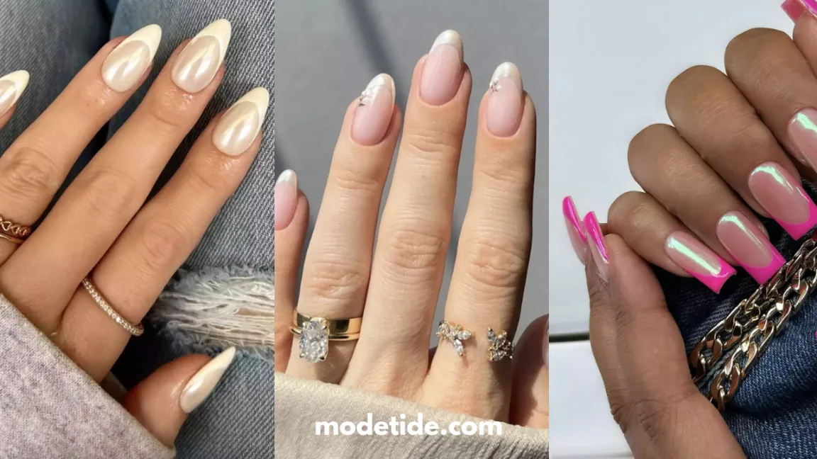 Chrome French Tips