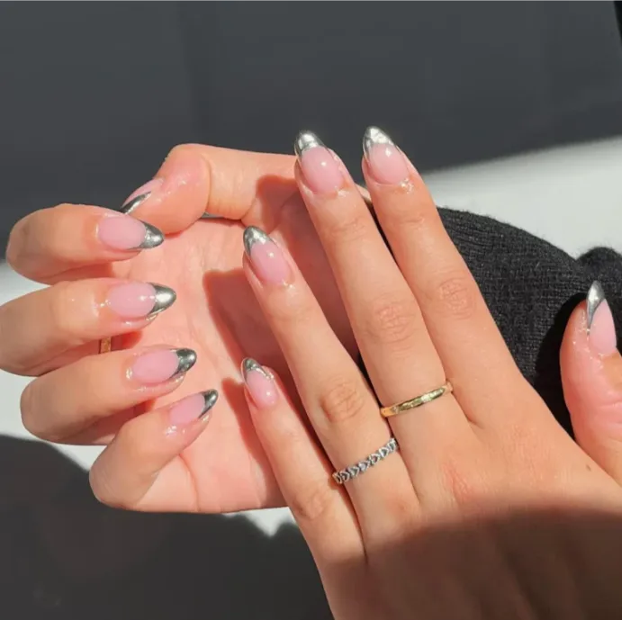 Classic Curved Chrome Tips
