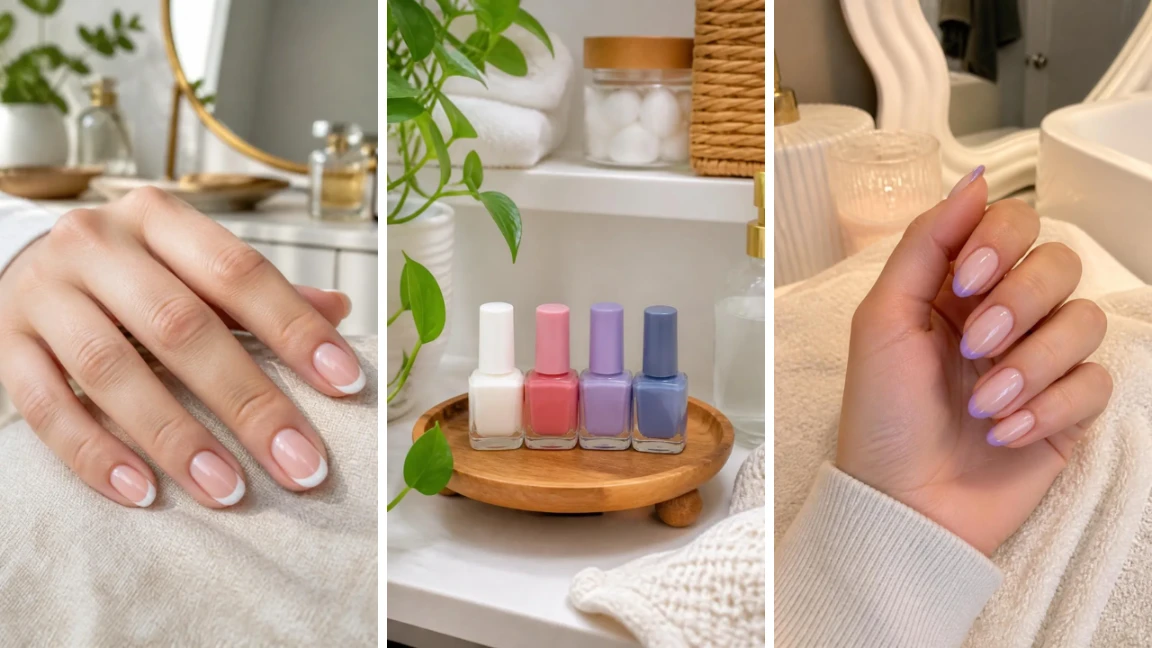 Classic vs Colored French Tips
