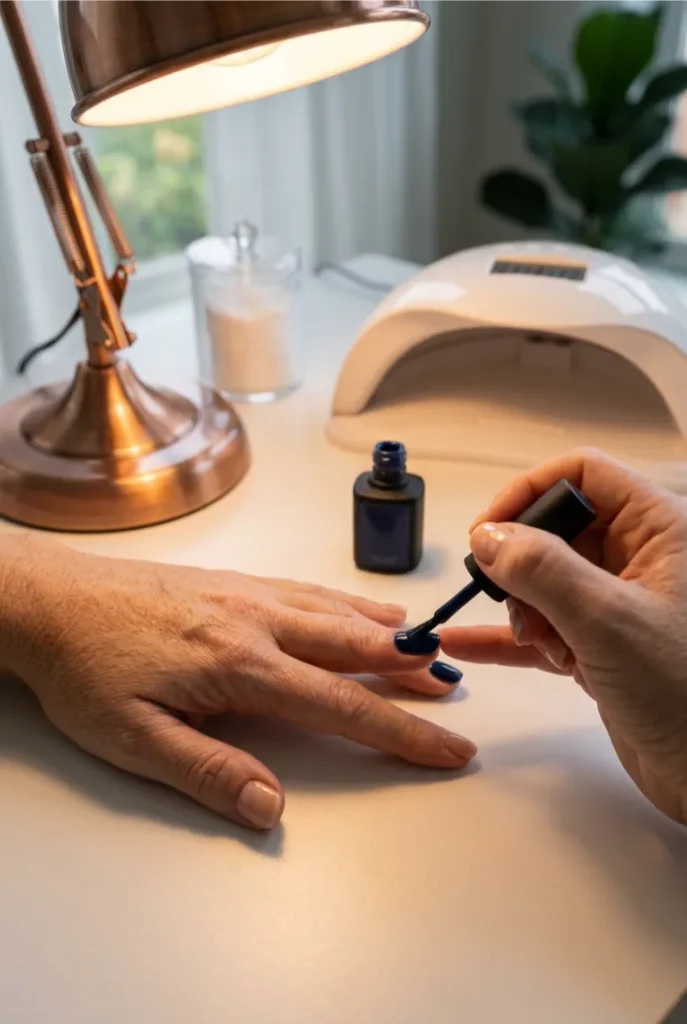 Cure a Dark Gel Color