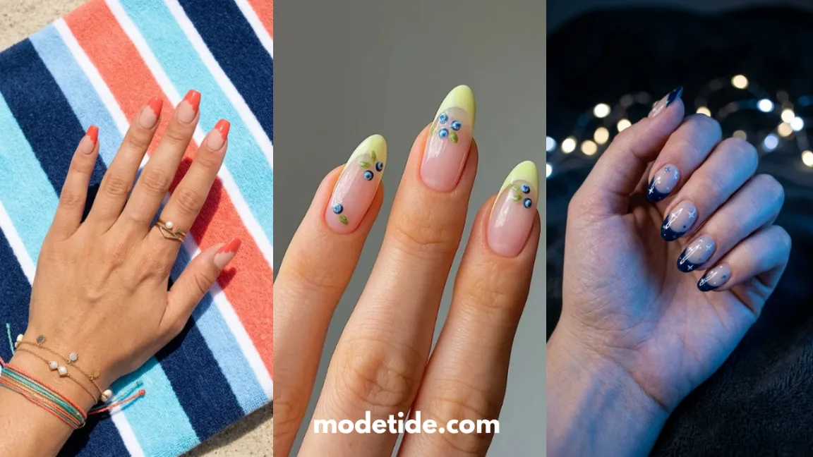 Diagonal French Tip
