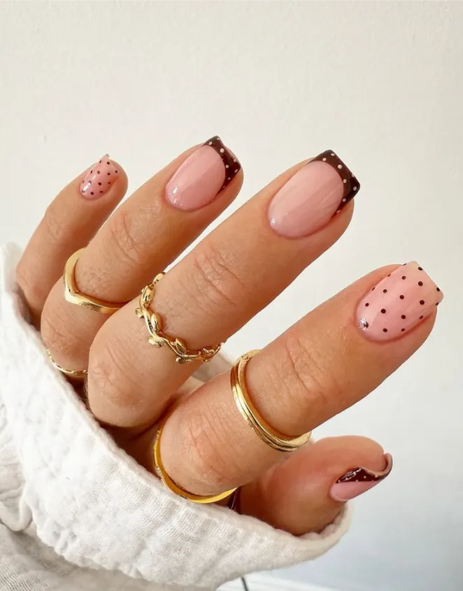 Dotted French Tips