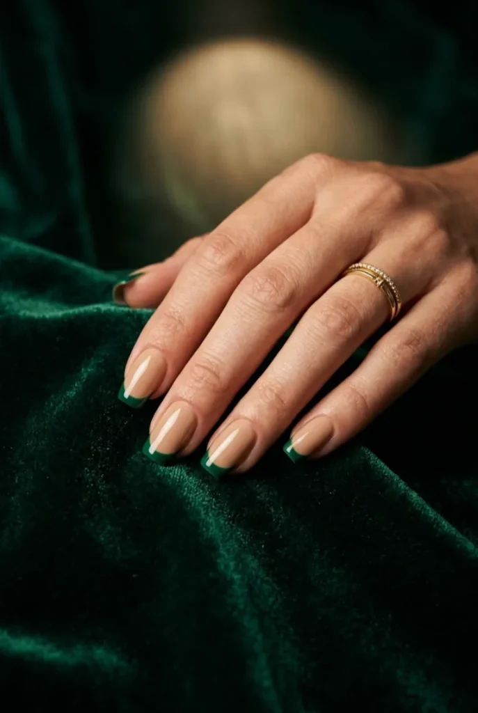 Emerald Green Tips