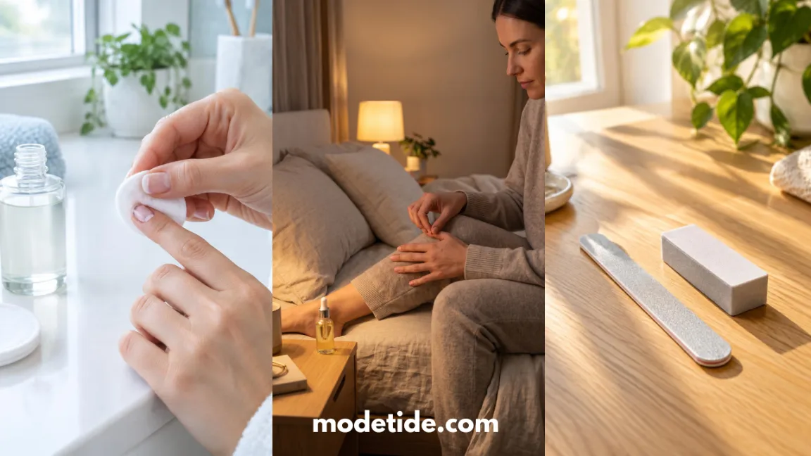 File Square Nails