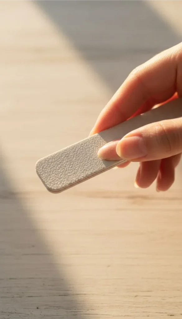 File and Shape Each Nail