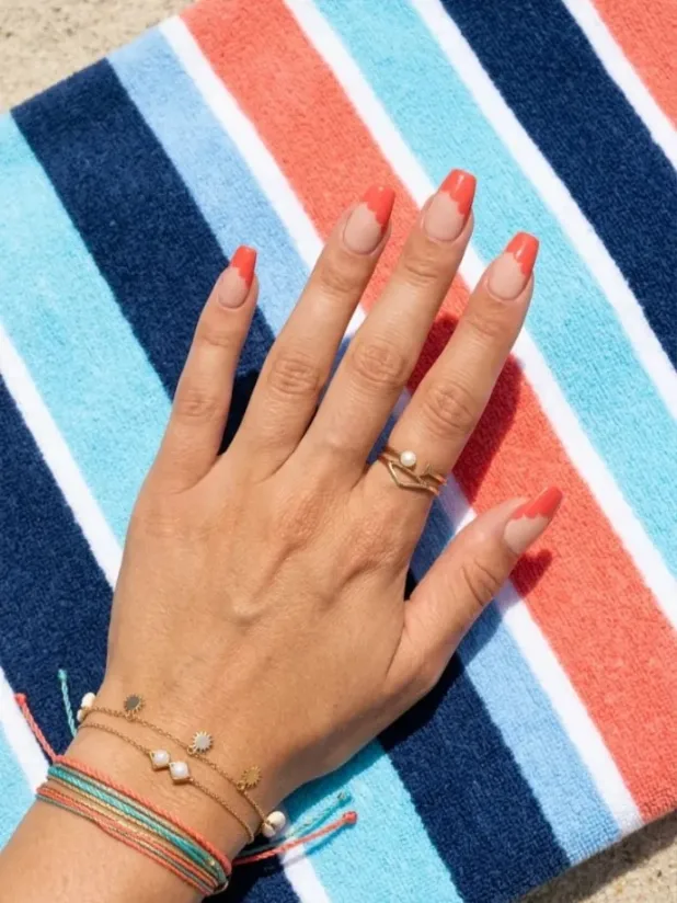 French nail design