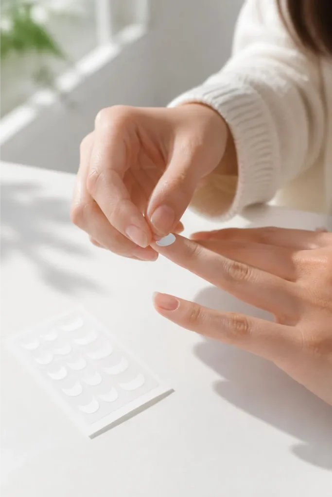 French Tip Guide Stickers