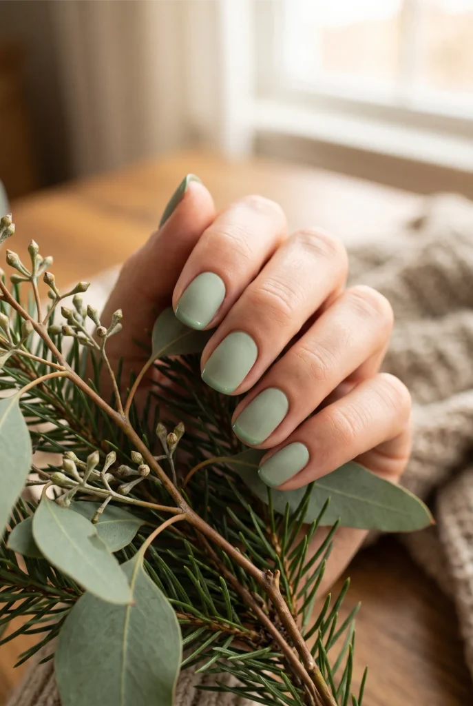 Glossy French Tips