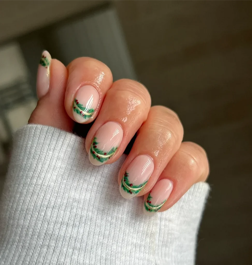 Gold-Lined Holly Reverse French