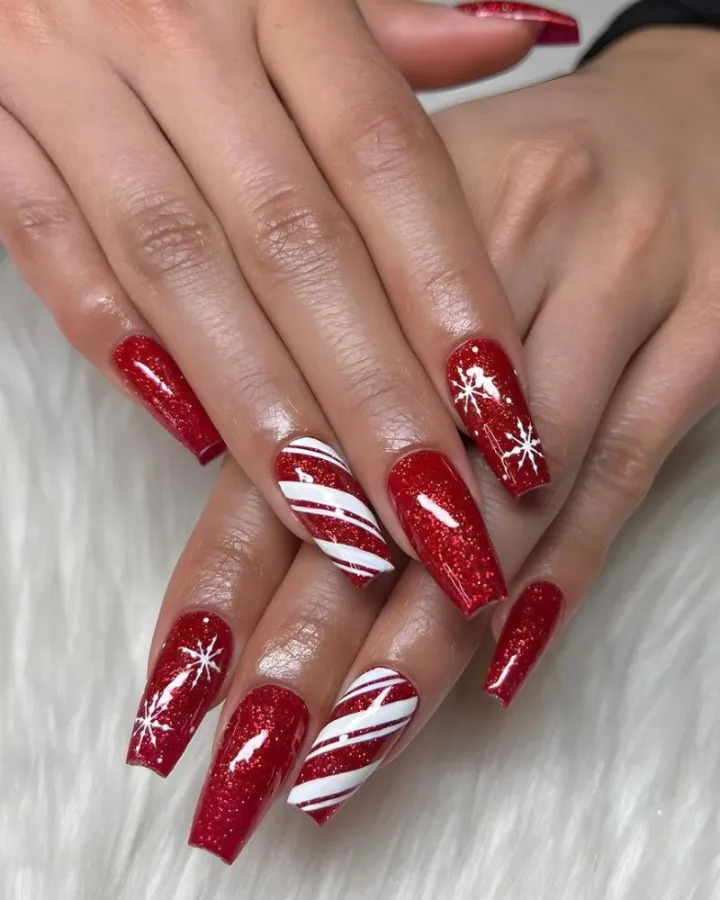 Hand-Painted Snowflakes