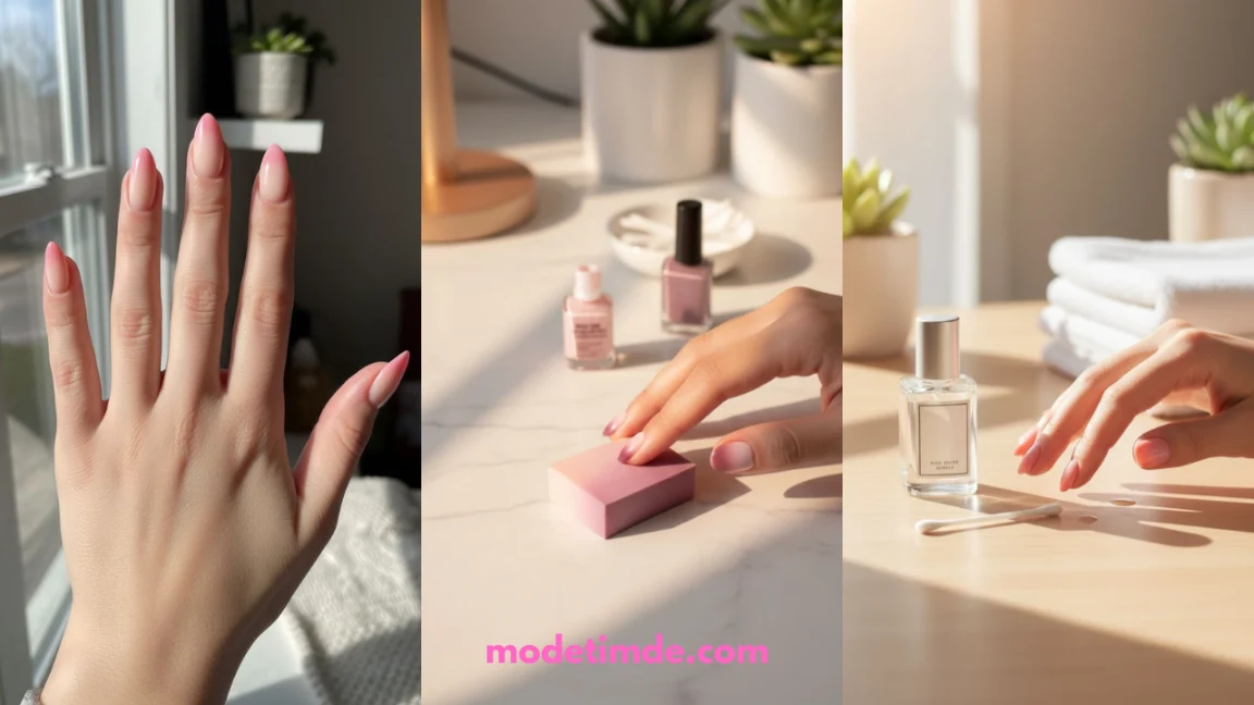 ombre french tips tutorial