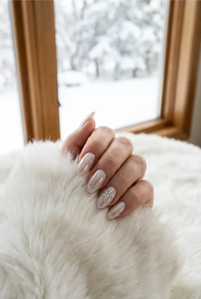 Ice-White Glass Chrome