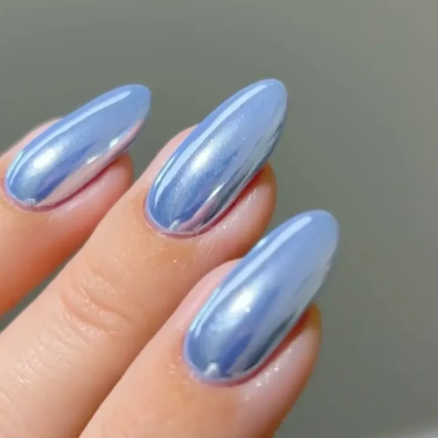 Icy Lavender-Blue Chrome