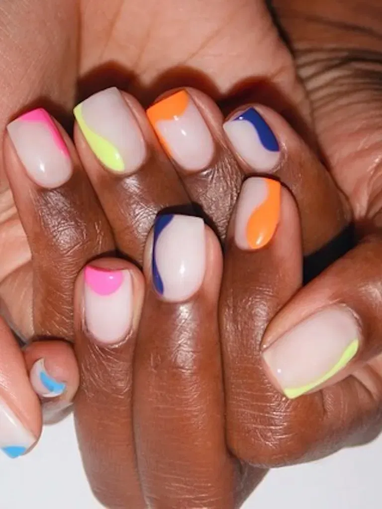Match Color Swipe Nails