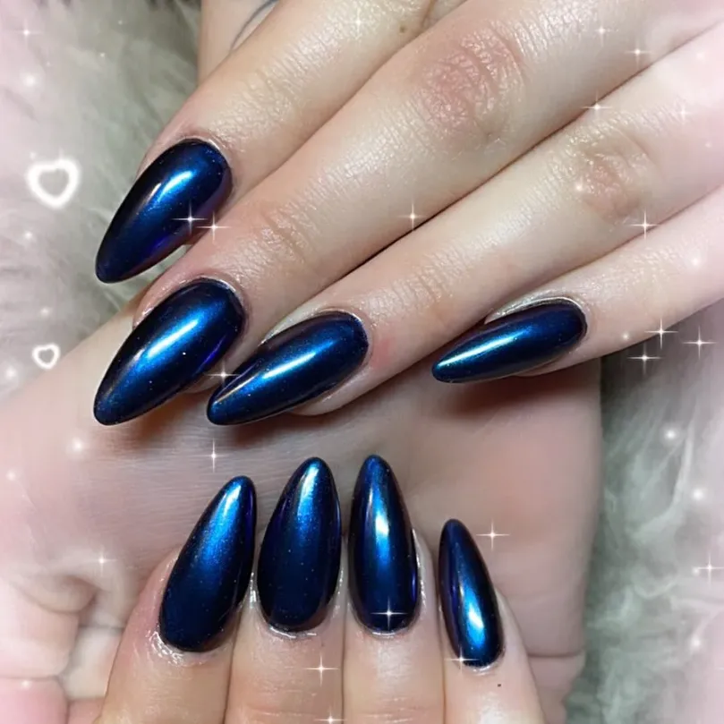 Midnight navy chrome