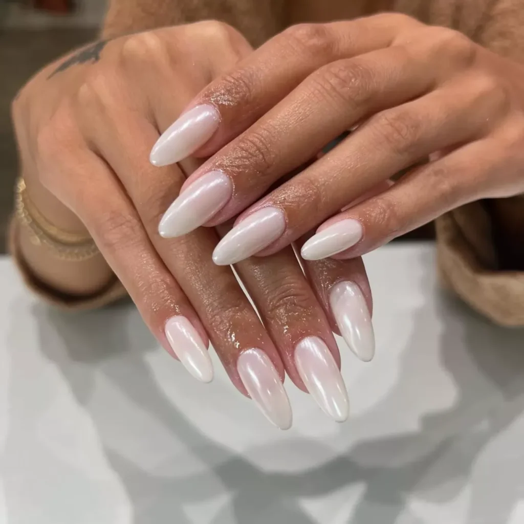 Milky pearl chrome