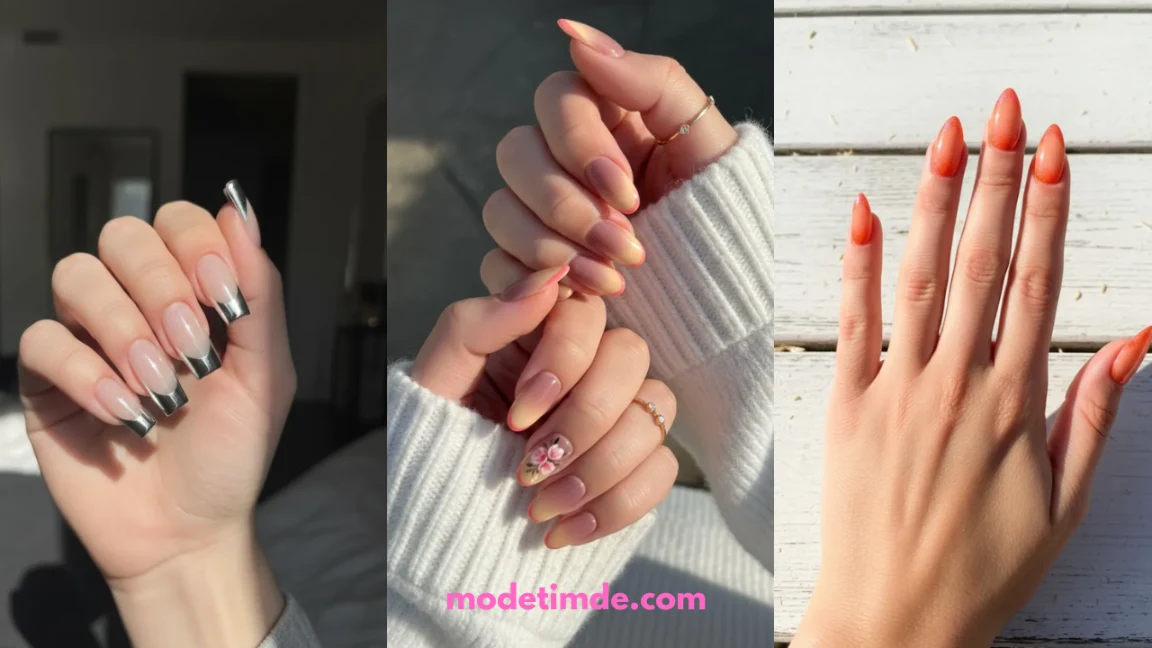 Modern French Tip Nail Ideas