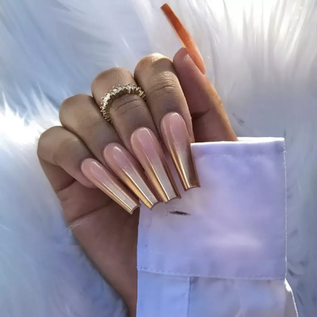 Ombre Gold Chrome 