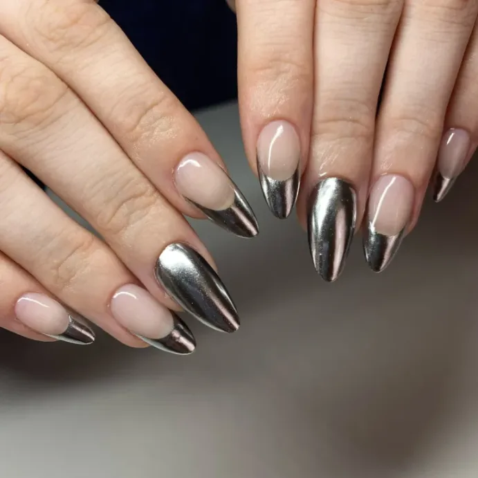 Oversized Mirror Chrome Tips