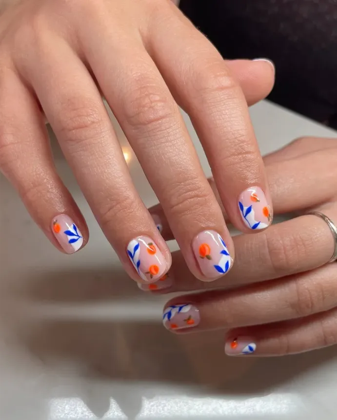 Paint Tiny Citrus Fruit