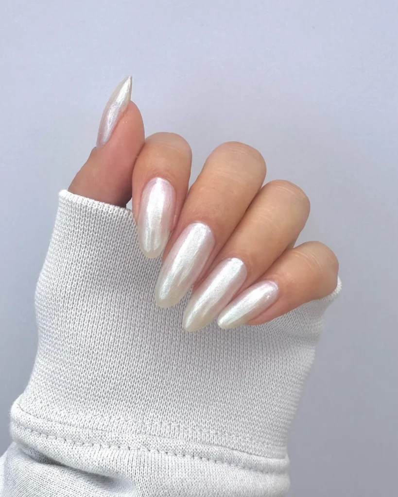 Pearl-Sheen Silver Chrome