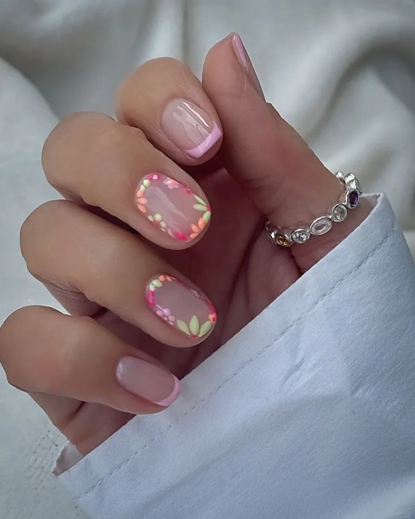 Pink French Tips