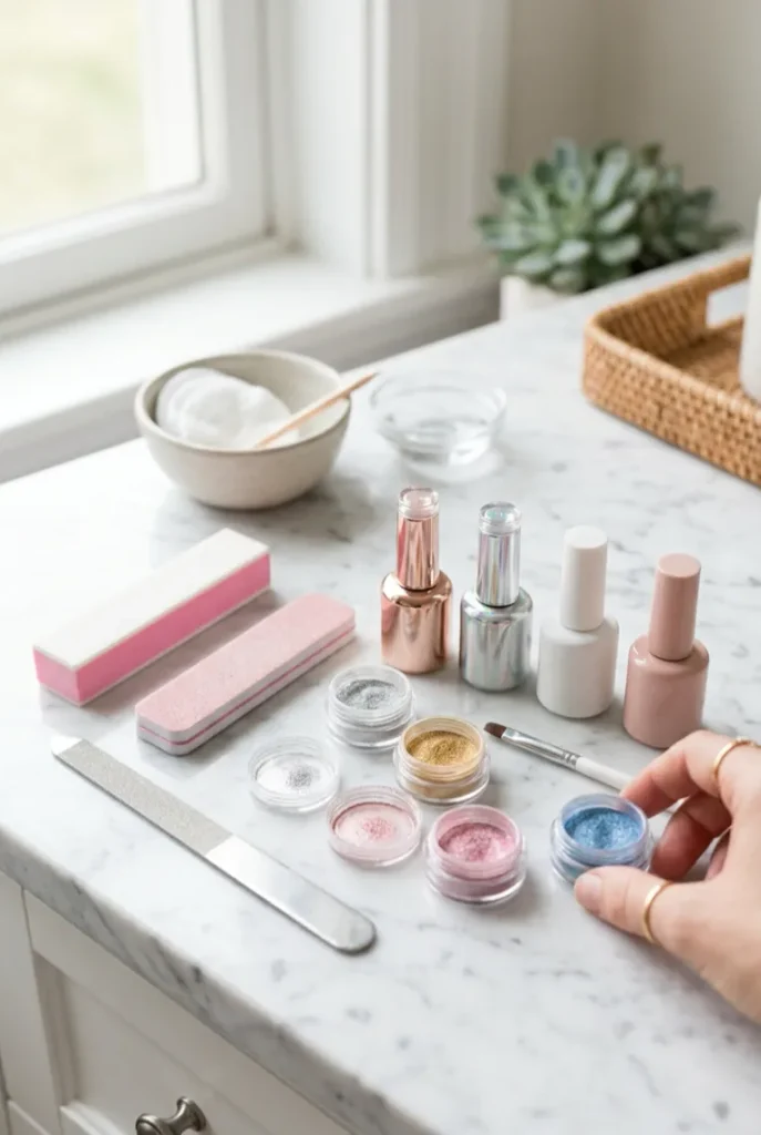 Prep and Shape Your Natural Nails