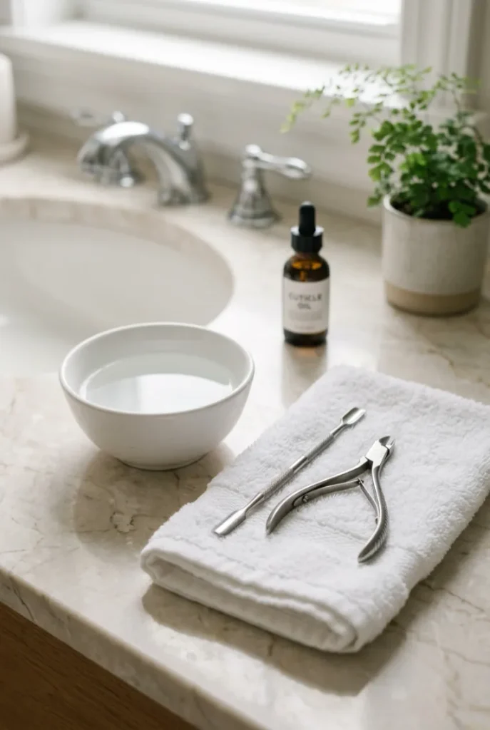 Push Back and Trim Your Cuticles