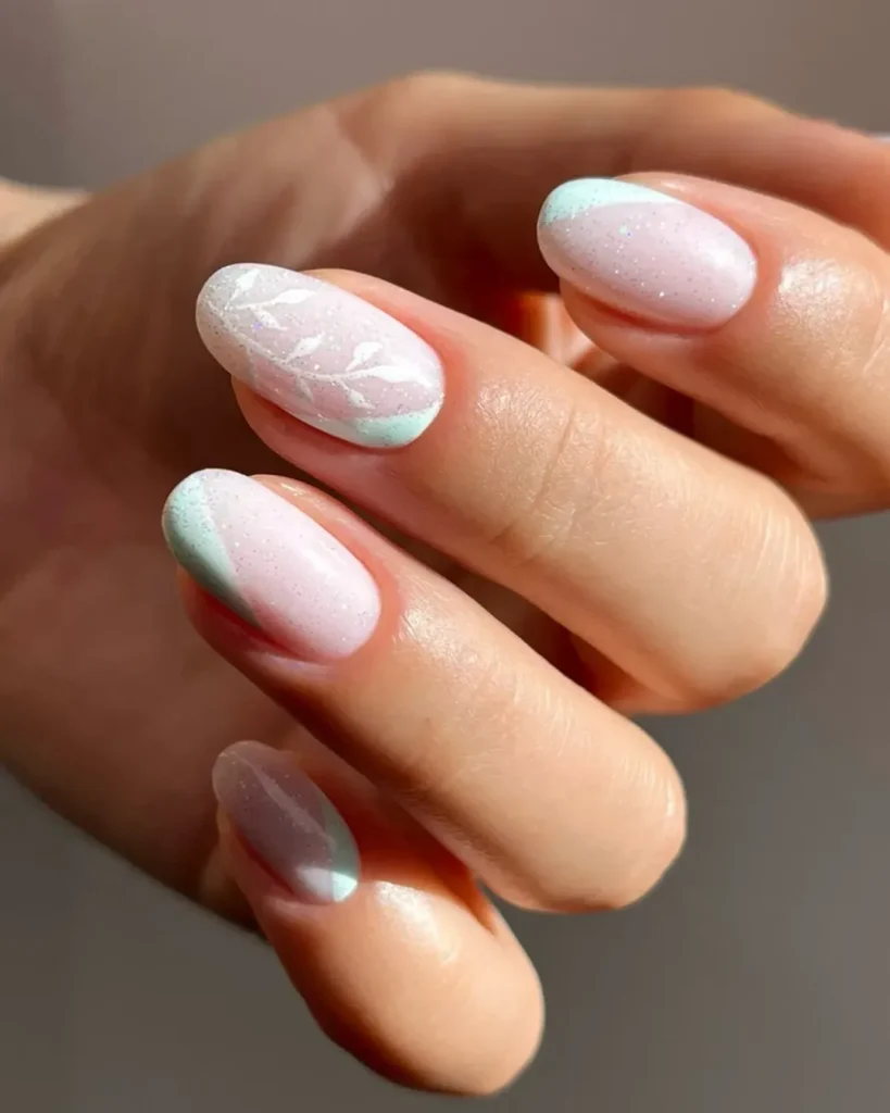 Rounded Almond Nails