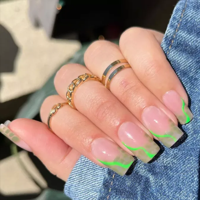Sheer Nude Tips
