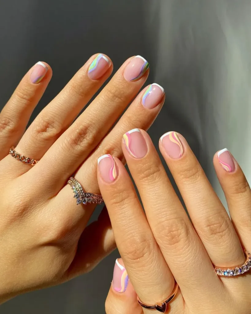 Short Square Nails