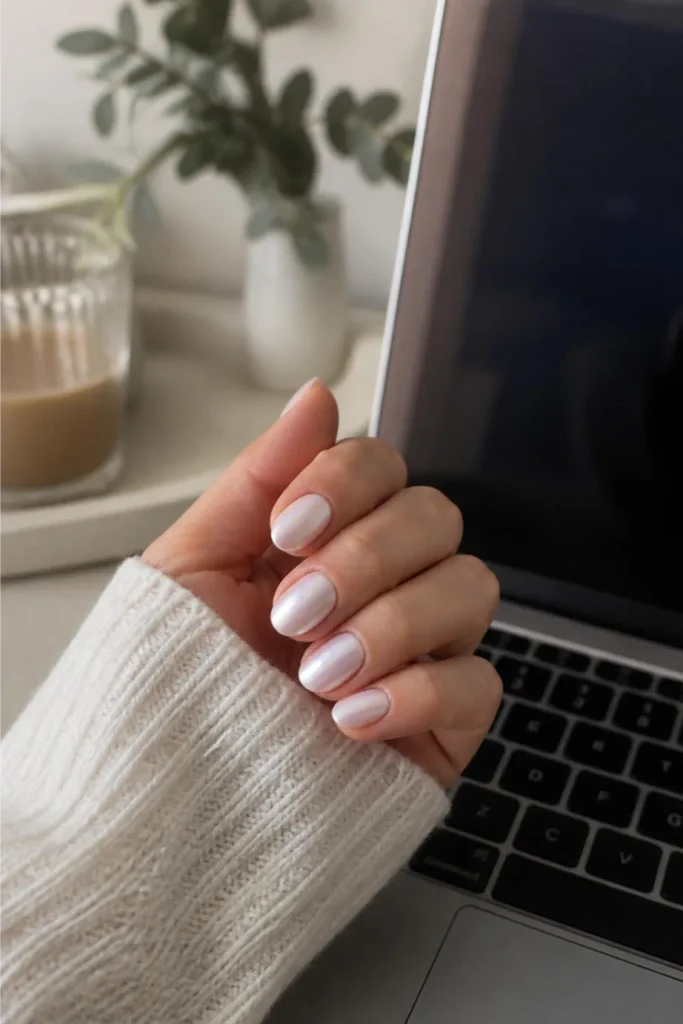 Soft Pearl Satin Chrome
