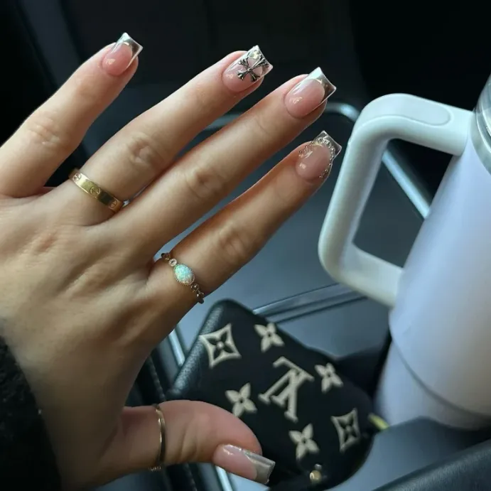 Square French Tips