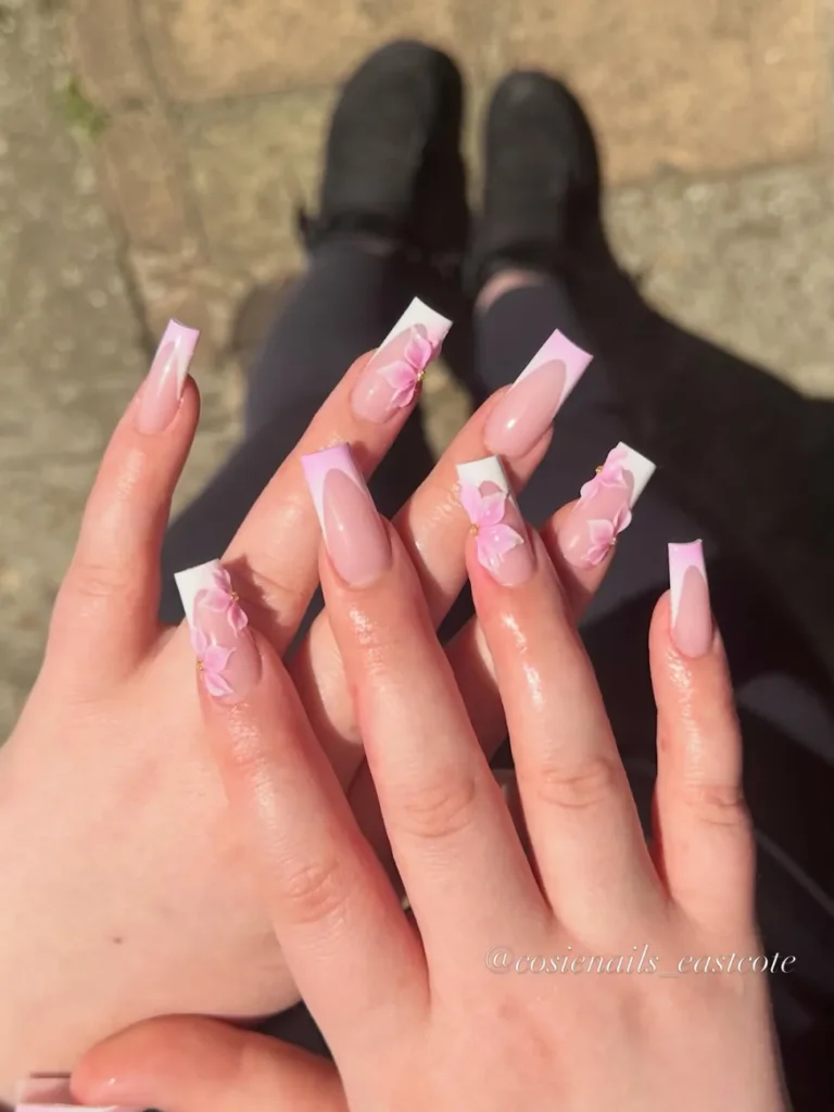Squared French Tips