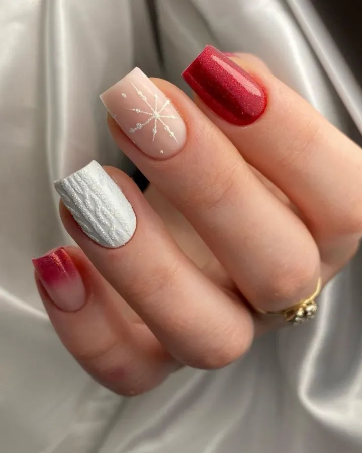 Sugar White Sweater Texture