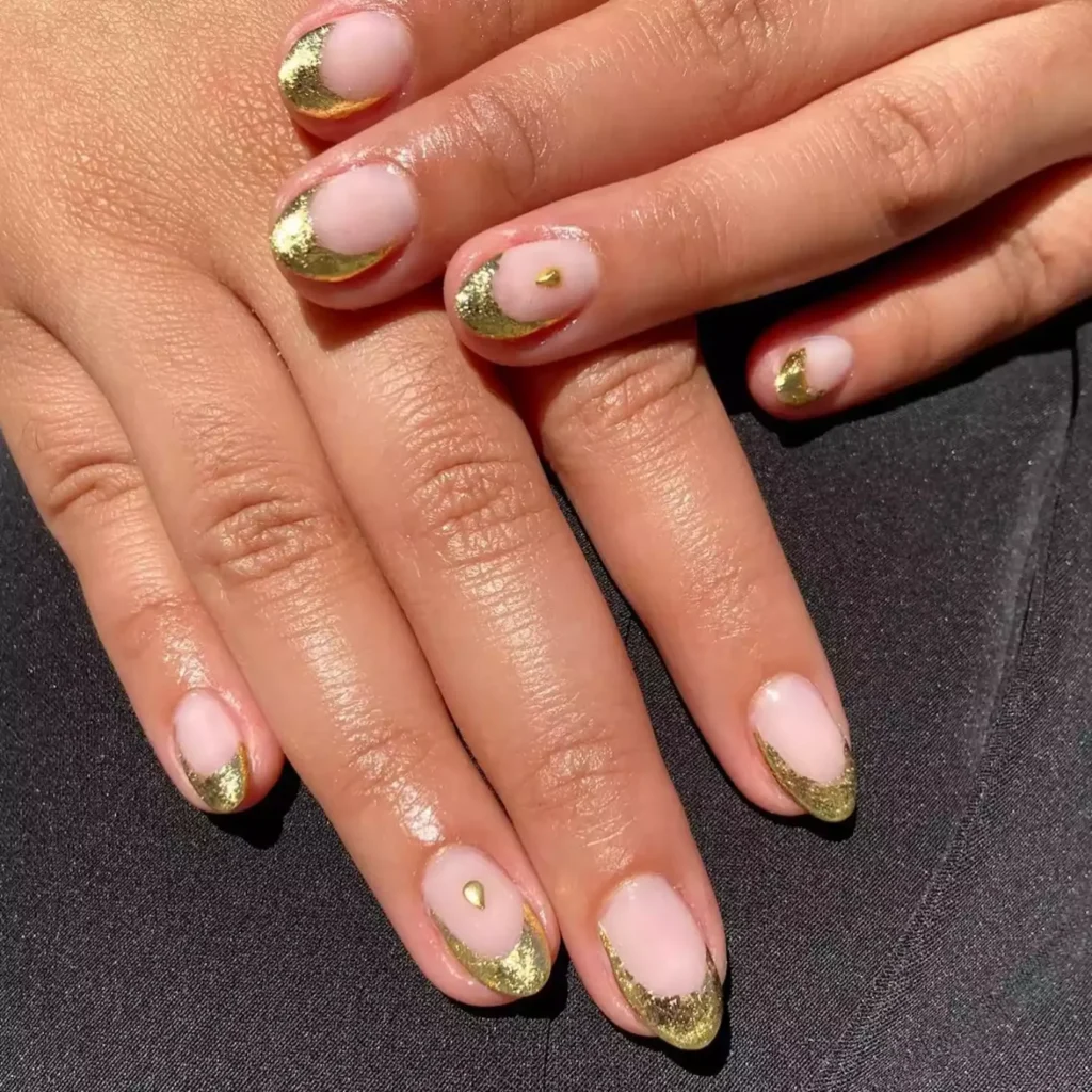 Textured Gold Foil Tips