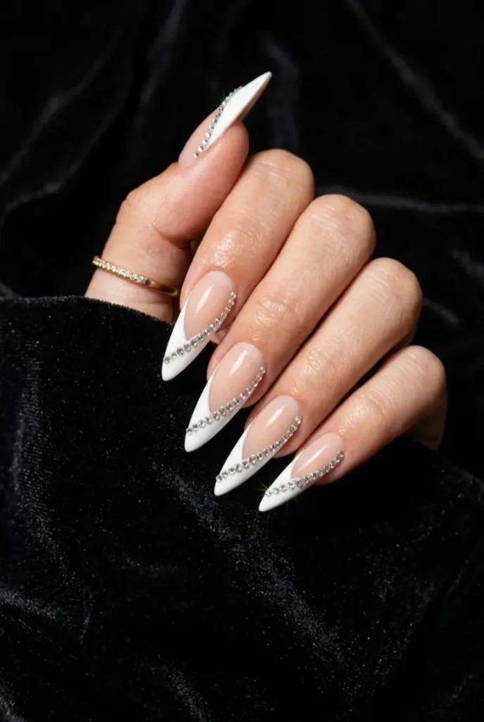 Tiny Crystal Line Diagonal Tips