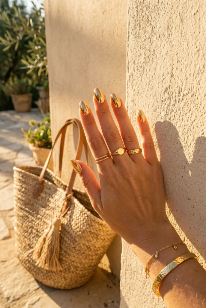 Warm Gold Chrome