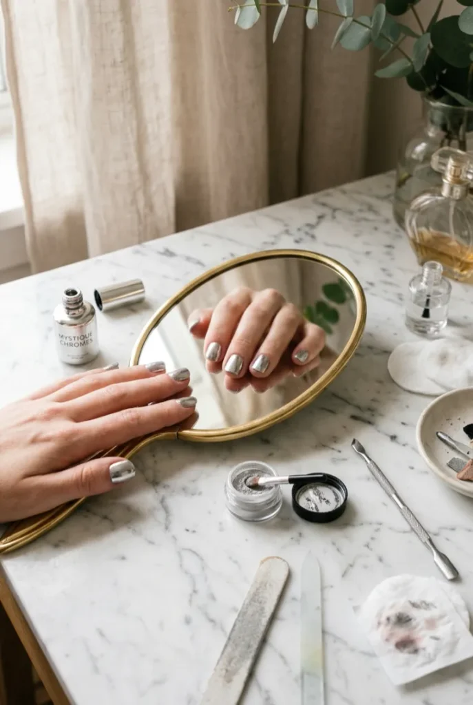 chrome nail mistakes