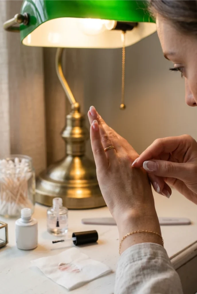 fix smudged french tips