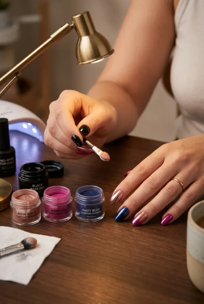 iMethod Chrome Nail Powder 