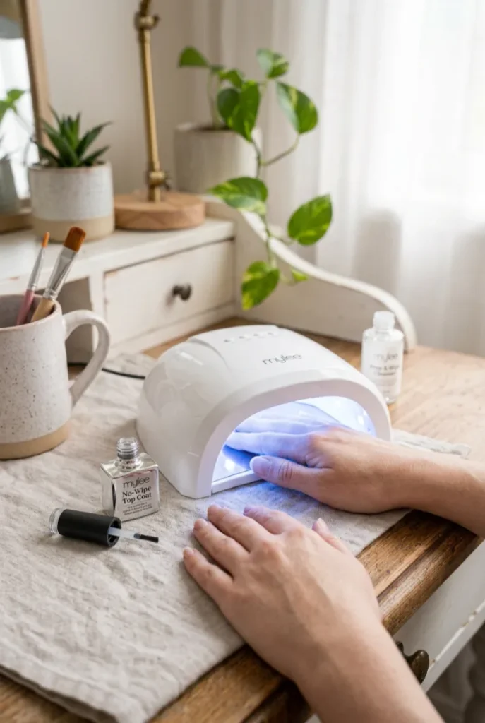no-wipe gel top coat